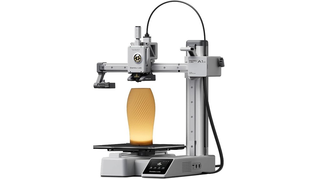 mini 3d printer with led