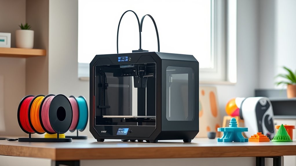 multi material user friendly printer