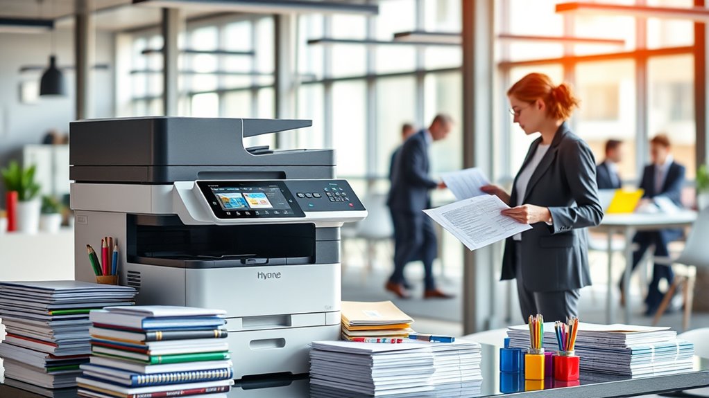 office printer features checklist