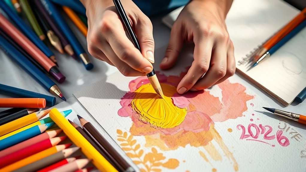 oil pastel art tips