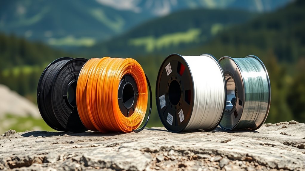 outdoor 3d printing filaments