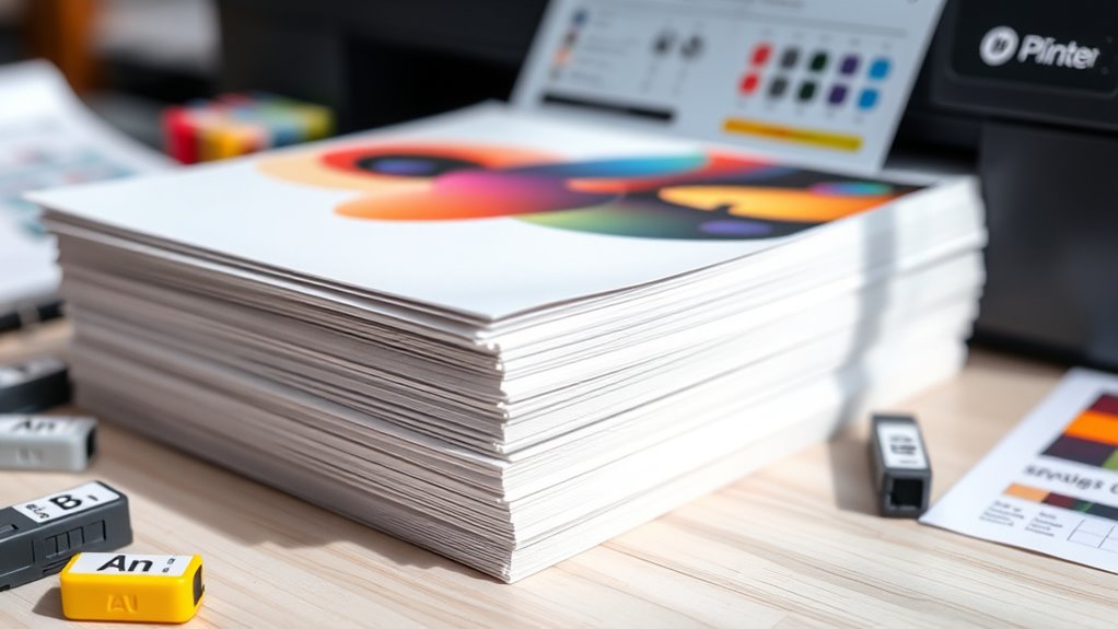 paper weight brightness absorption