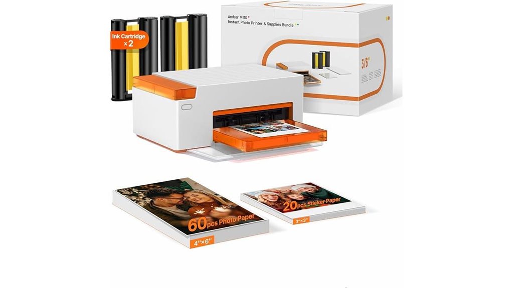 portable bluetooth photo printer