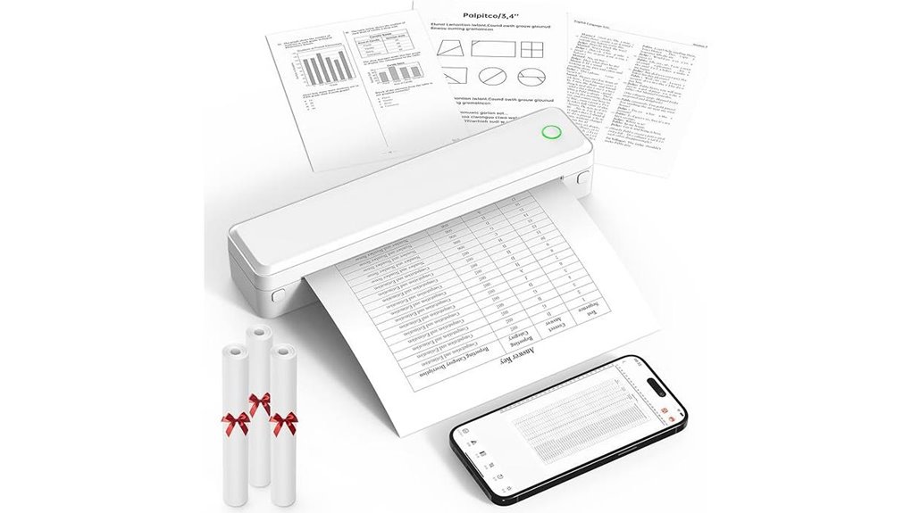 portable bluetooth thermal printer