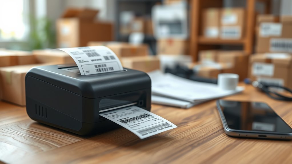 portable label printer considerations