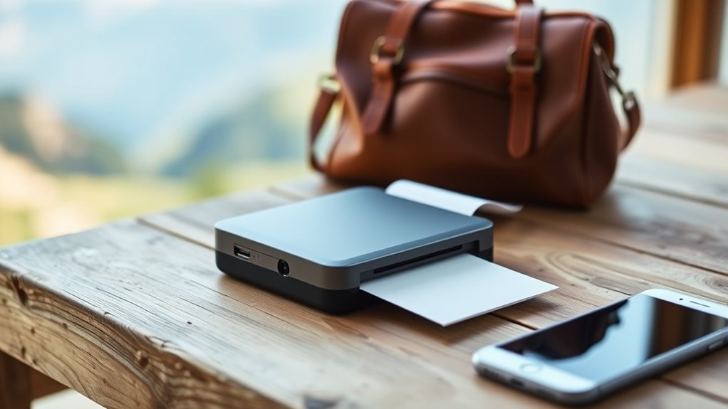 portable printer features checklist