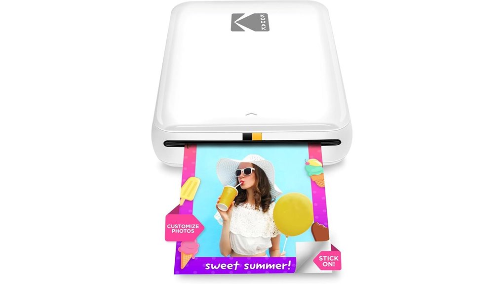 portable smartphone photo printer