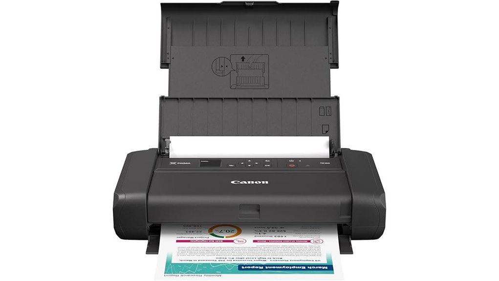 portable wireless compact printer
