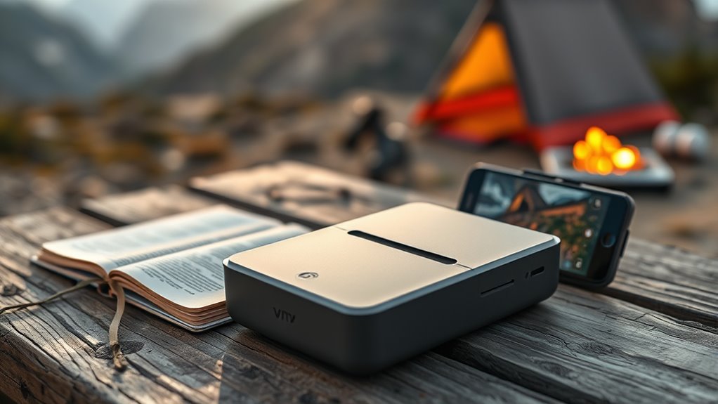 portable wireless travel printer