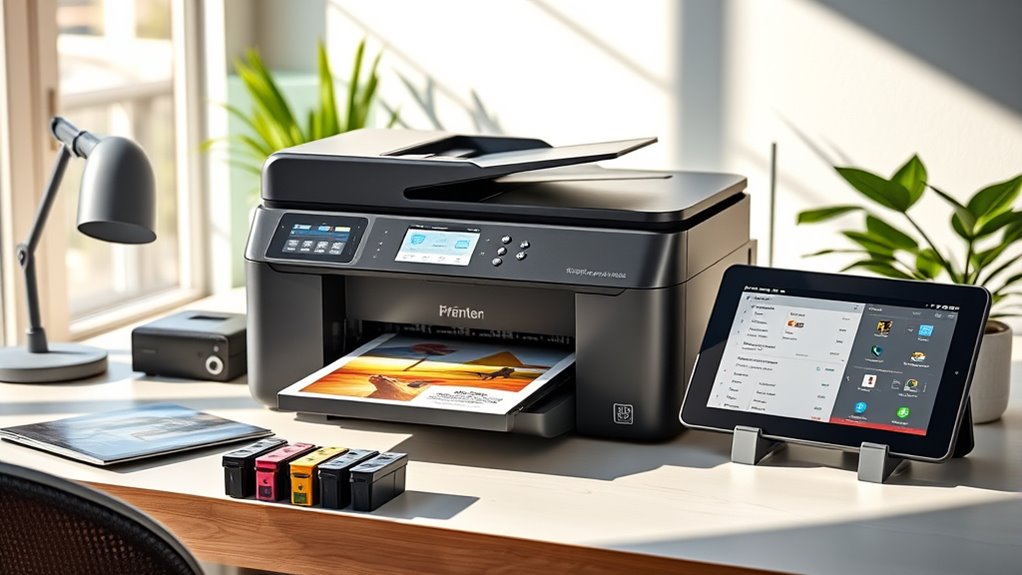 print quality and connectivity