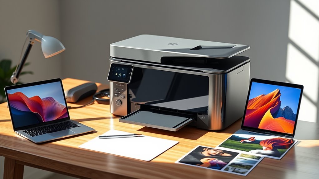 print quality and connectivity