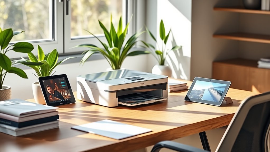 print quality and connectivity