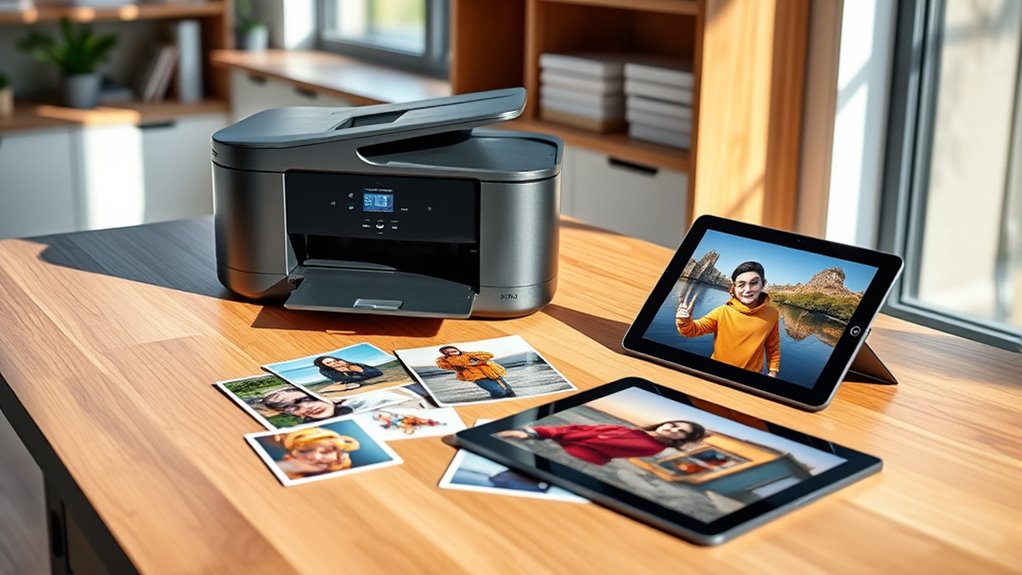 print quality and connectivity
