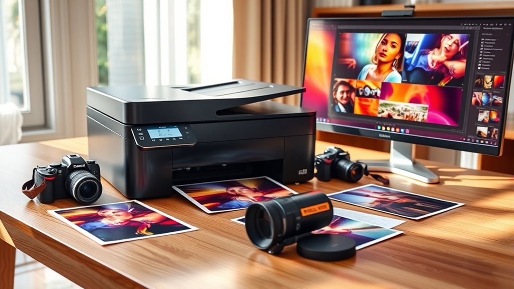 print quality and connectivity