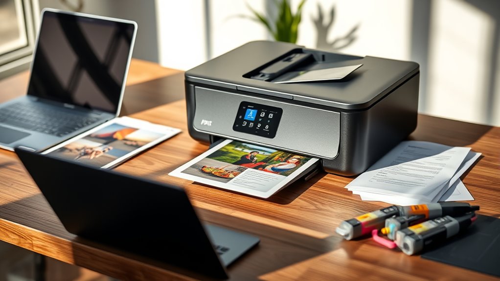 print quality and connectivity
