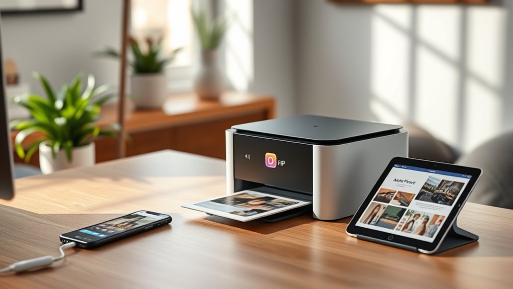 print quality and connectivity