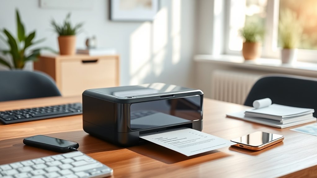 print quality and connectivity