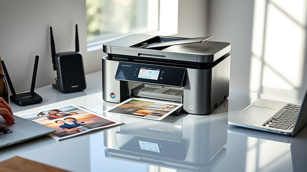 print quality and connectivity