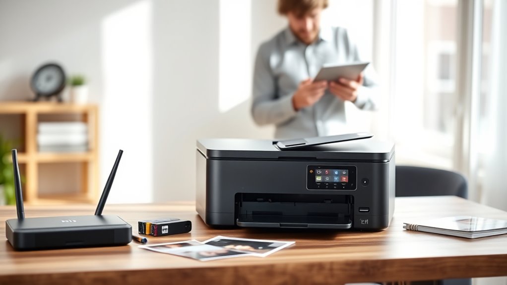 print quality and connectivity