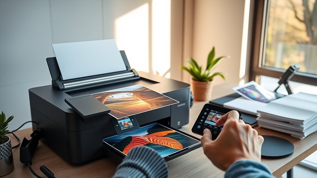 print quality and connectivity