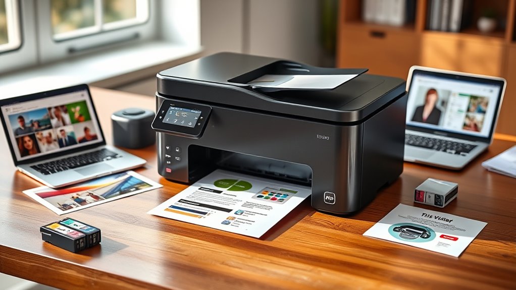 print quality and connectivity