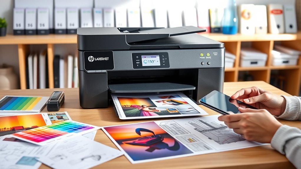print quality and connectivity