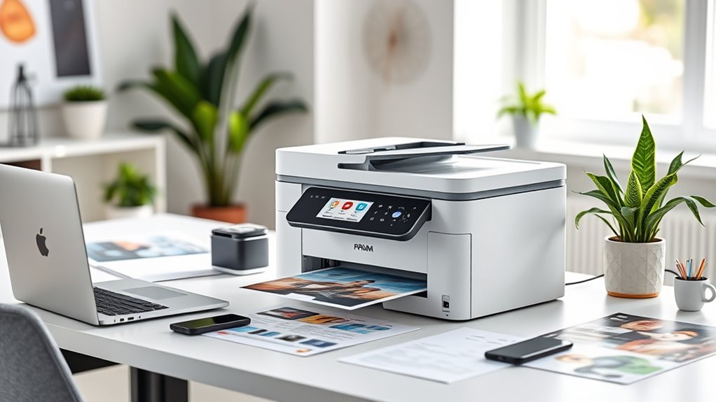 print quality and connectivity