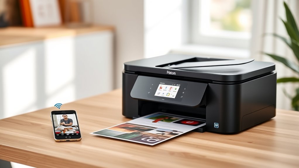 print quality and connectivity