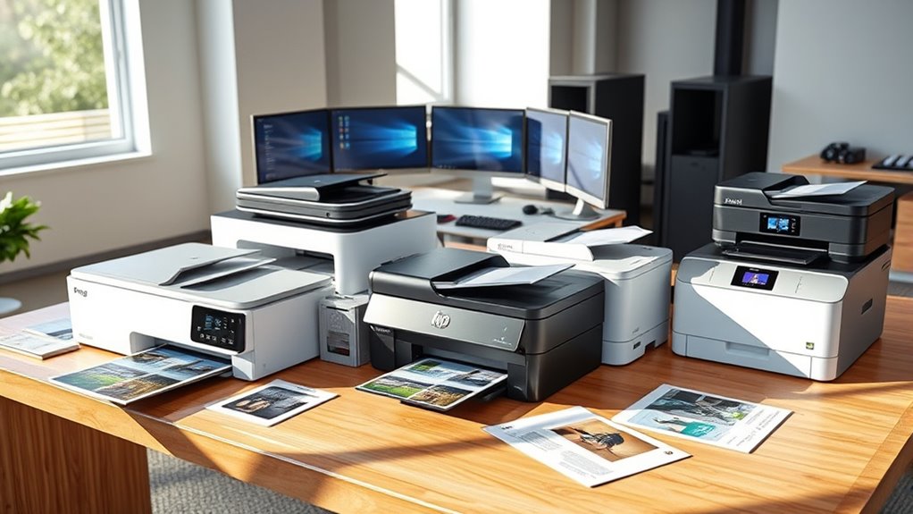 print quality and connectivity