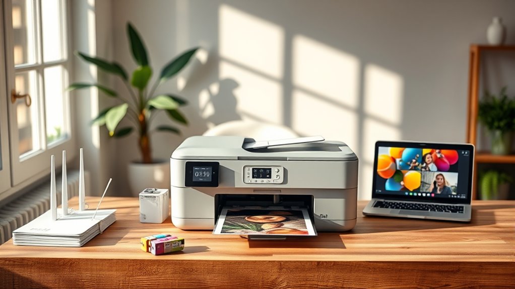 print quality and connectivity
