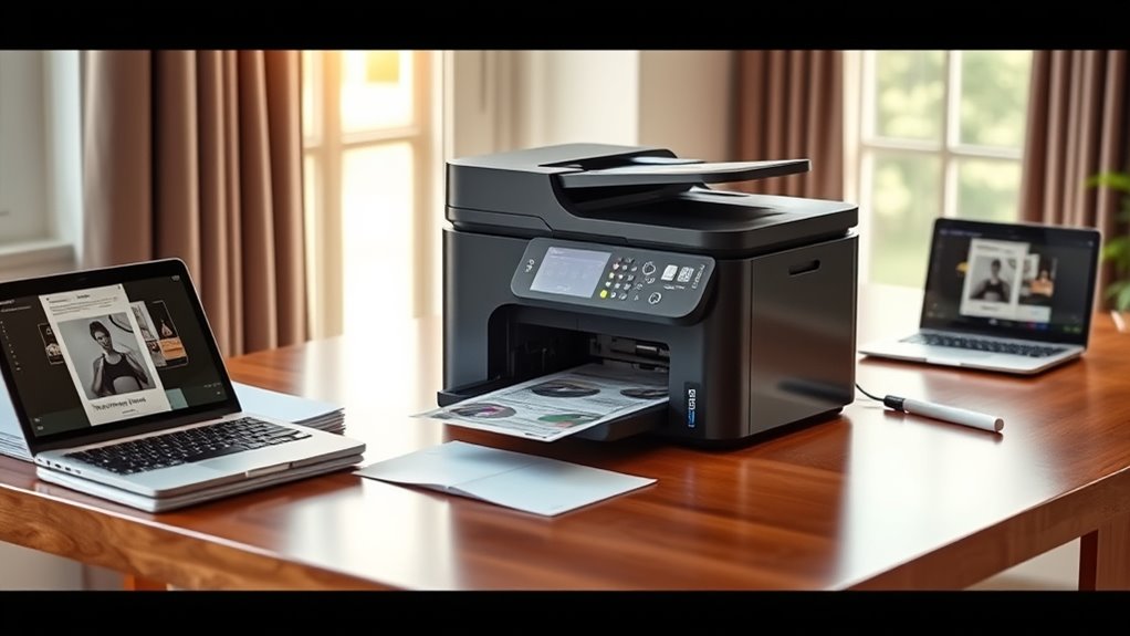 print quality and efficiency