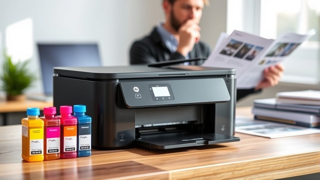 print quality and efficiency