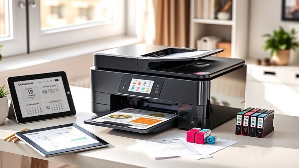 print quality and efficiency