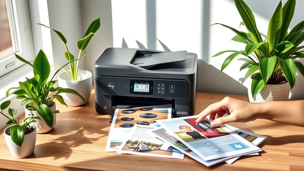 print quality and efficiency