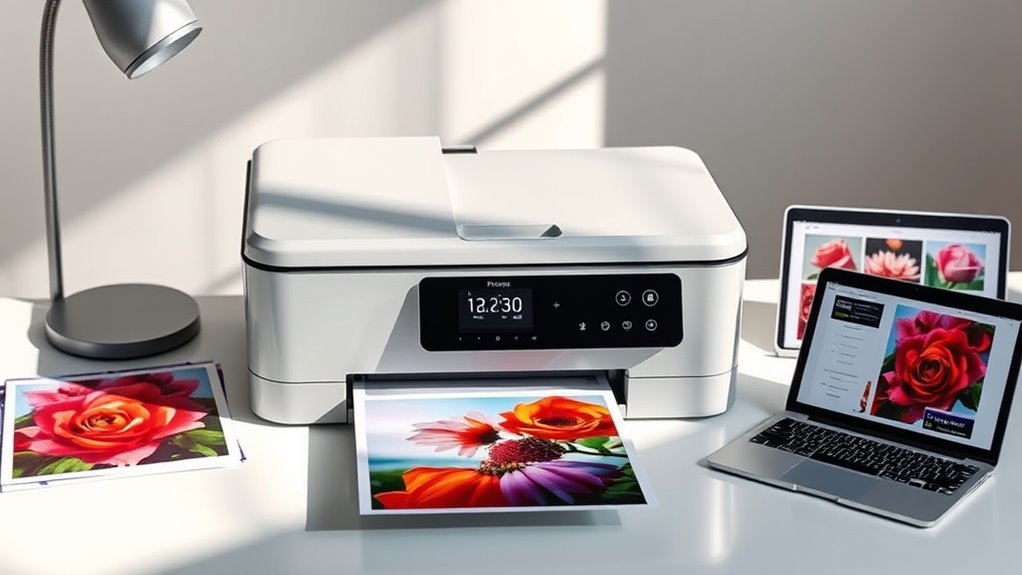 print quality and efficiency