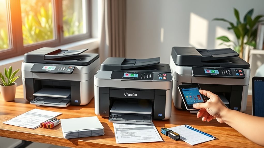 print quality and efficiency