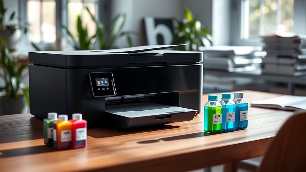 print quality and efficiency
