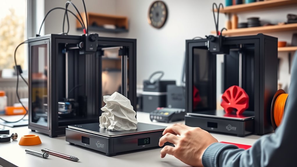 print quality and material versatility