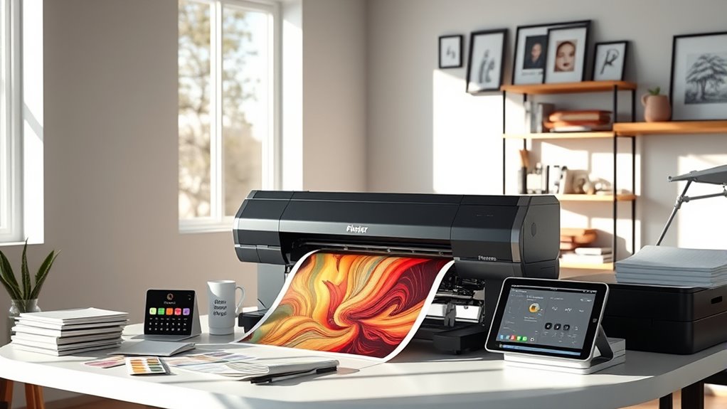 print quality and media options