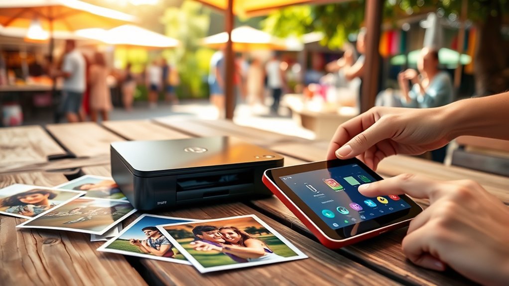 print quality and portability