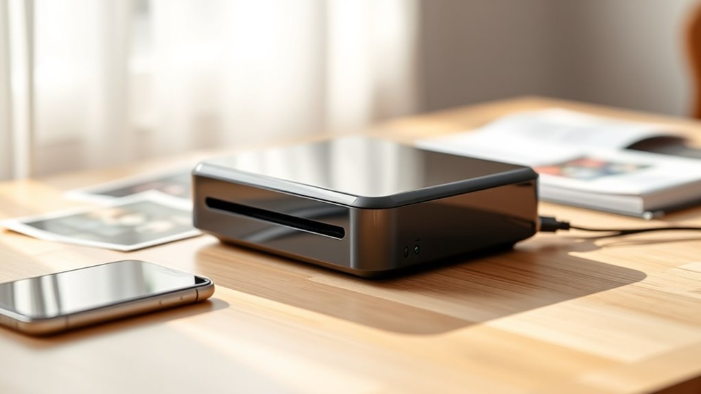print quality and portability