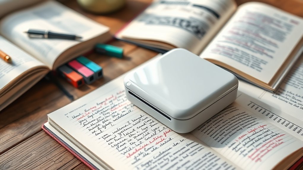 print quality and portability