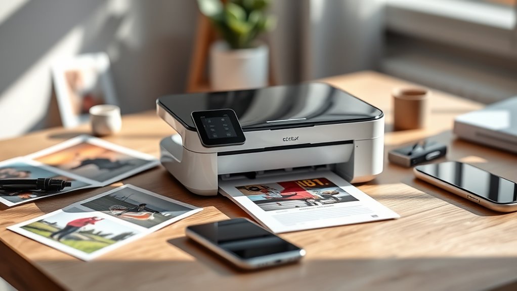 print quality and portability