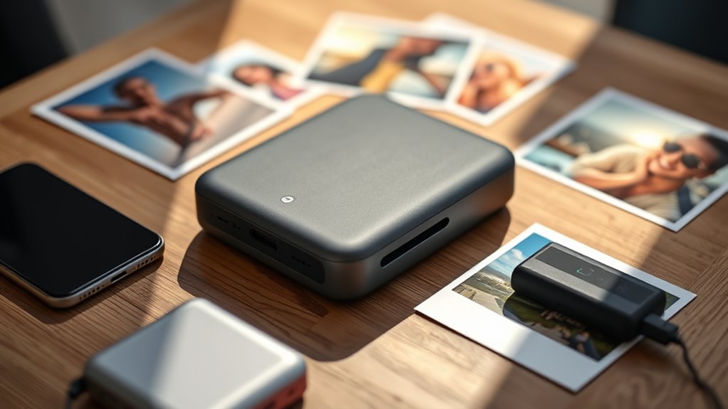 print quality and portability