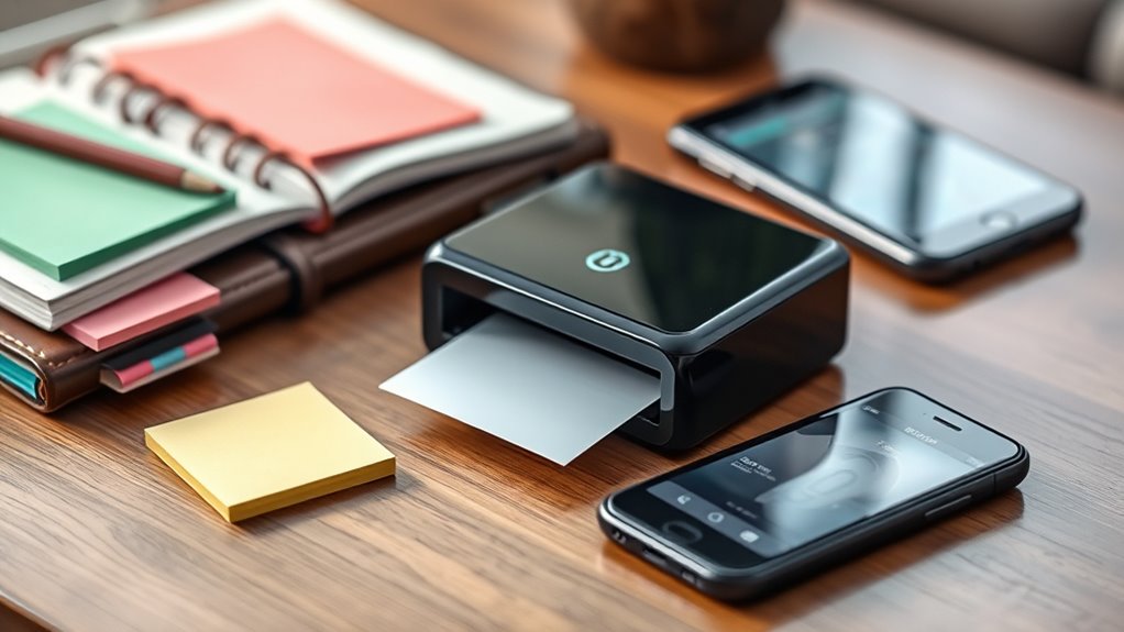 print quality and portability