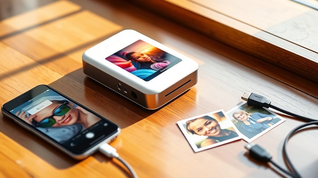 print quality and portability