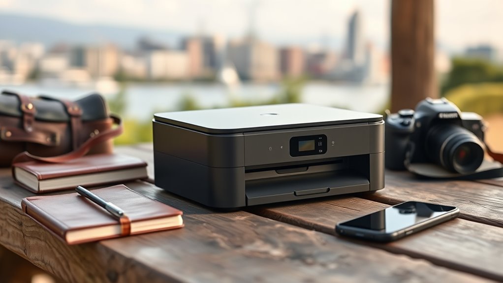 print quality and portability