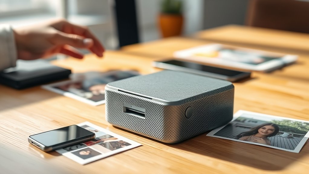 print quality and portability