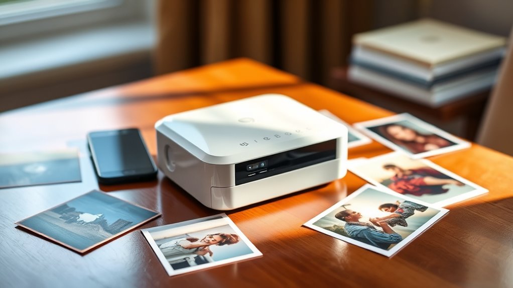 print quality and portability