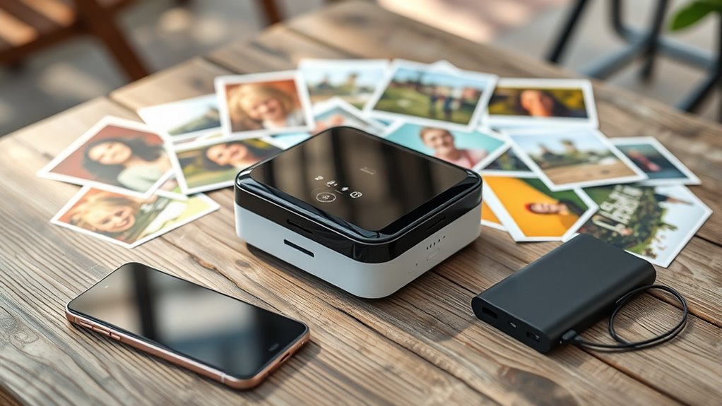 print quality and portability